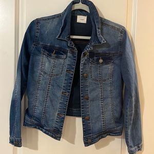 Harper Distressed Denim Jacket. Size M. Excellent condition